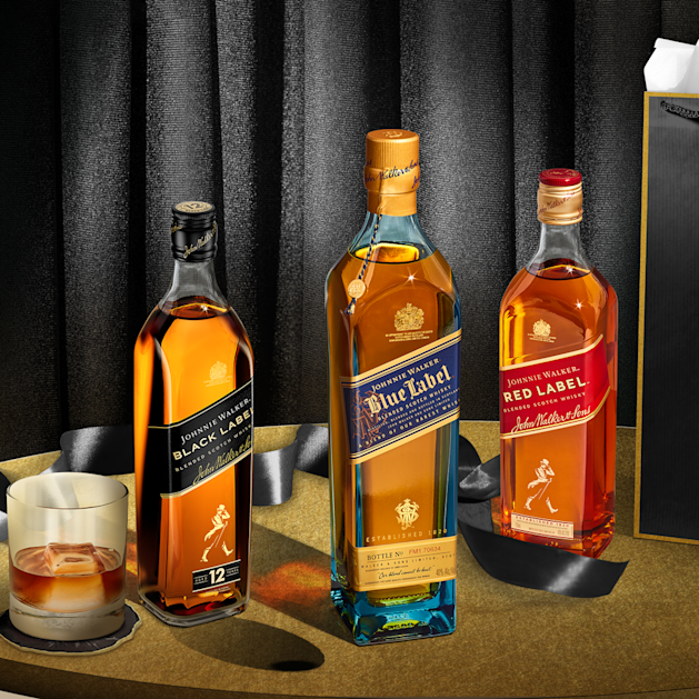 Johnnie Walker whiskies imported by Zara General Trading