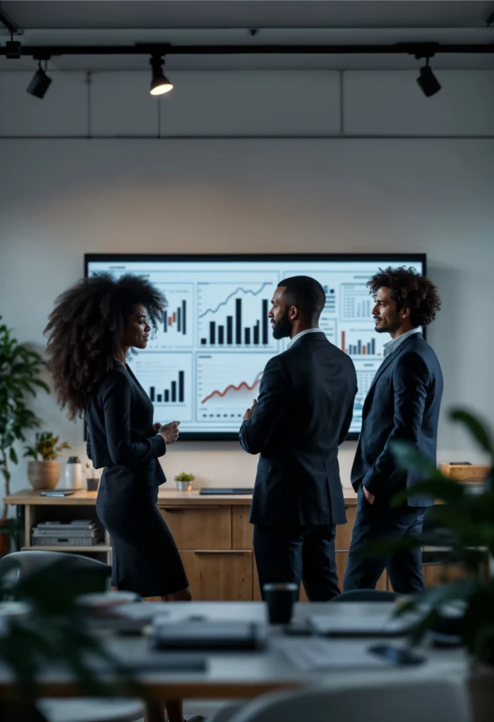 Zara Staff analyzing Market to launch a campaigh