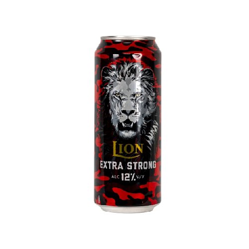 Lion Extra Strong (12% ABV) imported by Zara General Trading